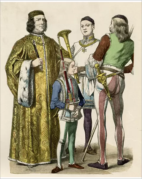 Burgundian Dress C. 1450
