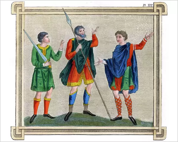 Anglo-Saxon Men Pl. XIX