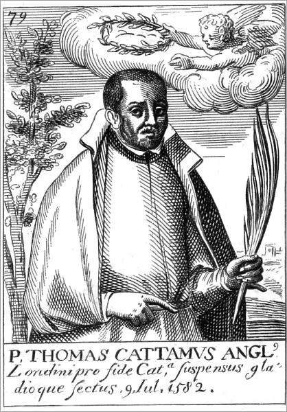 Thomas Cattamus, Martyr