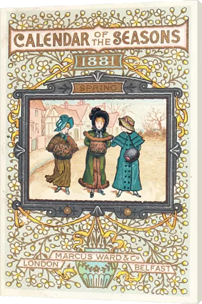 Calendar of the Seasons, 1881 -- Spring