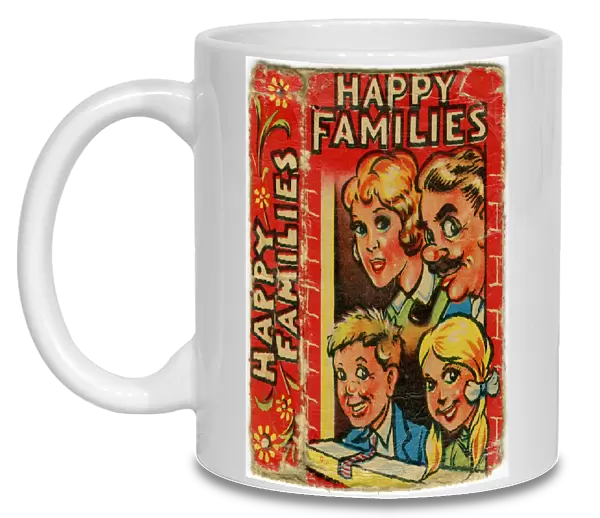 Happy Familes Playing Cards - pack box