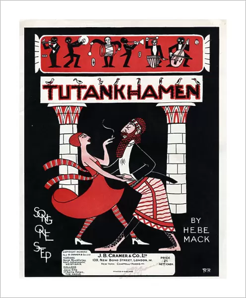 Music cover, Tutankhamen One Step Song