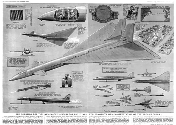 Mach 3 Aircraft (Concorde) by G. H. Davis