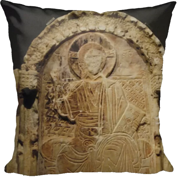 Proskynetarion with enthroned Christ