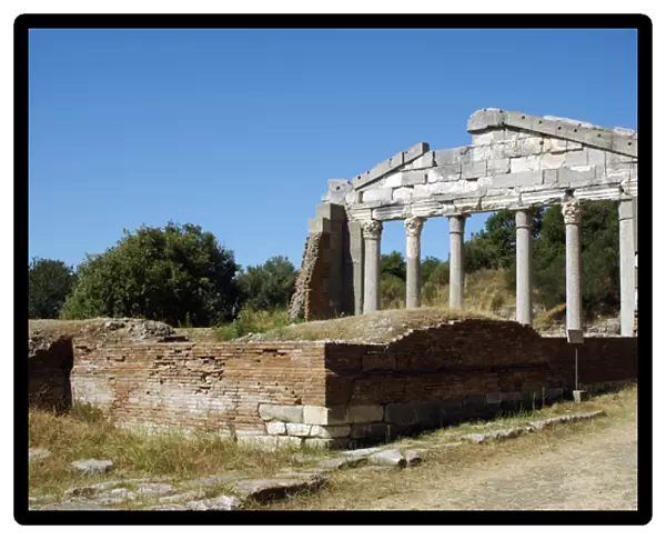 Albania. Ruins of Apollonia