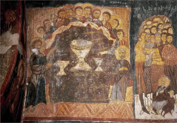 Byzantine art. Turkey. Church of St. John. Fresco depicting