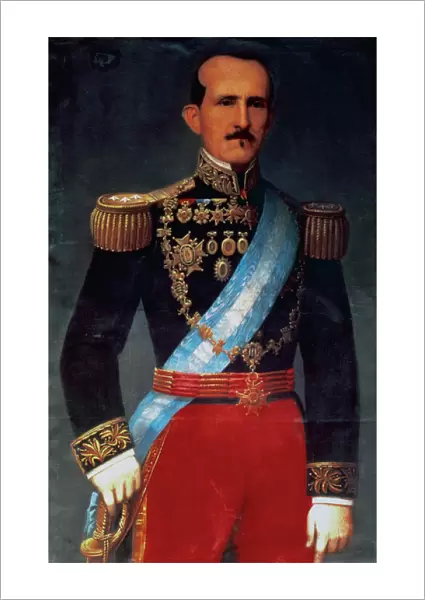 Juan Jose Flores (1800-1864). Portrait