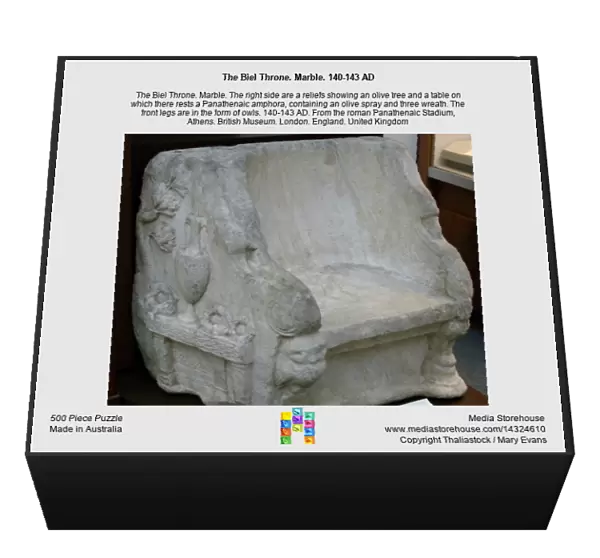 The Biel Throne. Marble. 140-143 AD