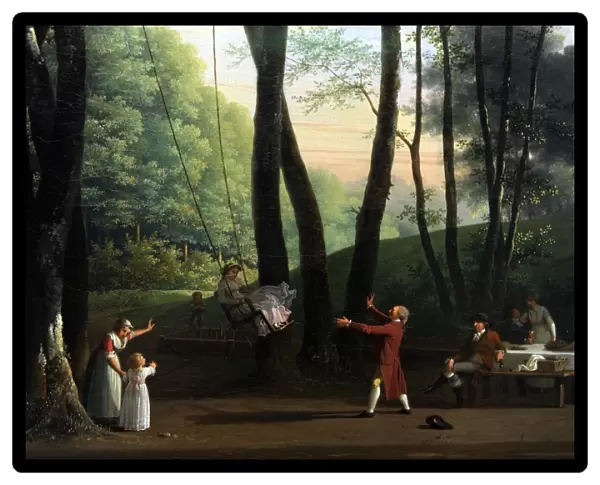 The Dancing Glade at Sorgenfri, North of Copenhagen, 1800, b