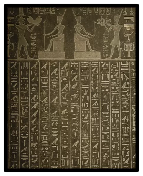 Egypt. Stele of Herakleion-Thonis. The Naucratis decree (380