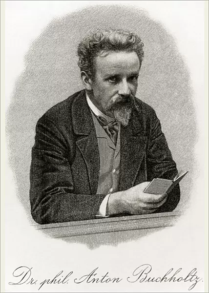 Anton Buchholtz (1848-1901). Historian, numismatist and coll
