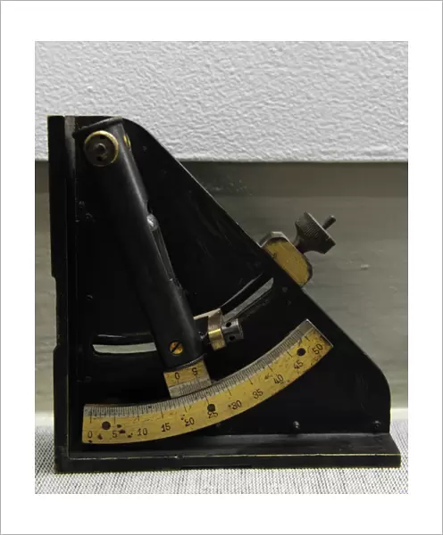 Old navigational instruments. Sextant. 19th-20th centuries