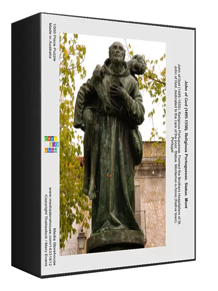 John of God (1495-1550). Religious Portuguesse. Statue. Mont