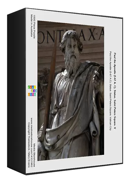 Paul the Apostle (5-67 A. C). Statue. Saint Peters Square. V