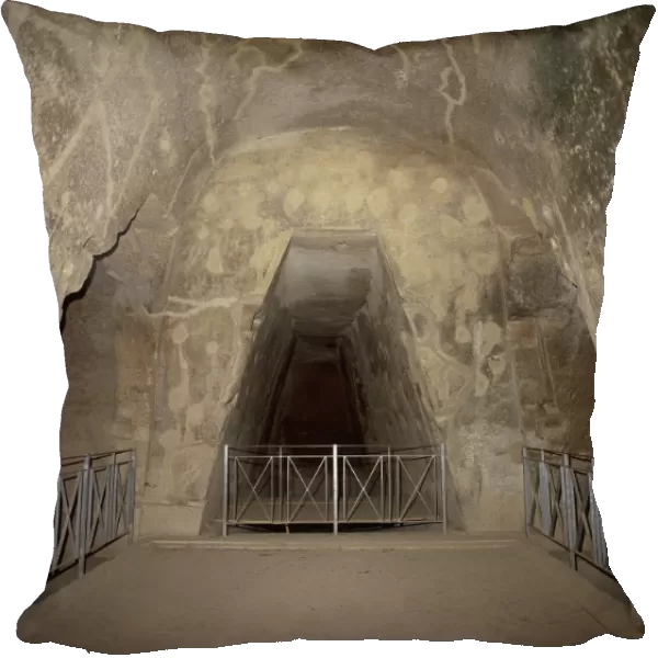 The Cave of the Cumaean Sibyl. Cumae. Italy