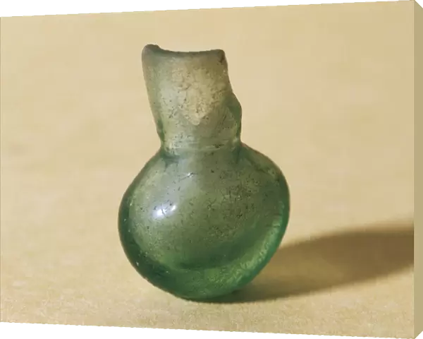 Visigothic Art. Spain. 6th-7th century. Glass container. Fro