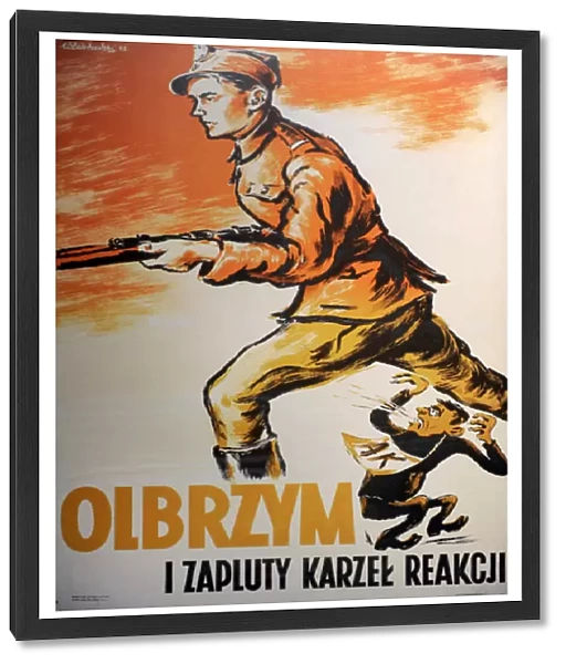 Poster by Wlodzimierz Zakrzewski. Poland