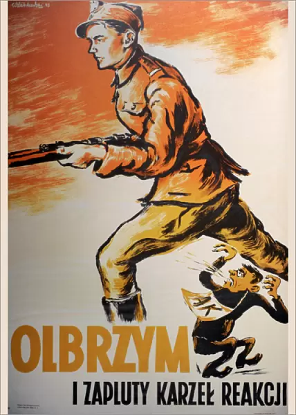 Poster by Wlodzimierz Zakrzewski. Poland