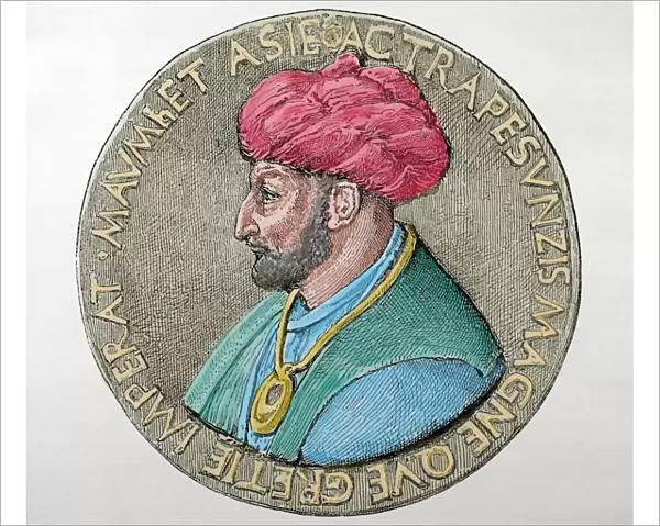 Mehmet III (1429-Istanbul, 1481). Turkish Ottoman Sultan. Co