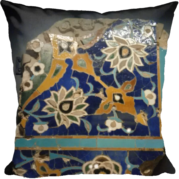 Islamic. Iran. Glazed mosaic tile. 1450-1500. Probably