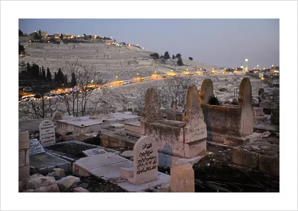 Israel. Jerusalem. Muslim cementery