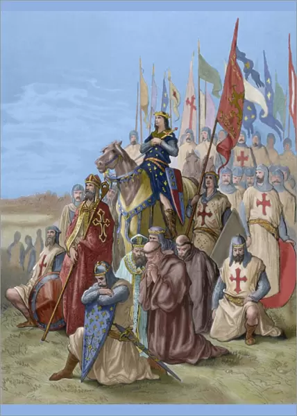 Seventh Crusade (1248-1254). Conquest of Damietta (June 7, 1