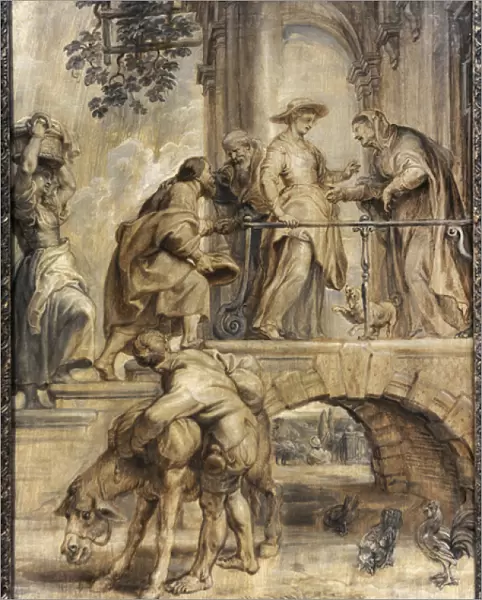 Visitation of Virgin Mary, 1632-1634, by Peter Paul Rubens (