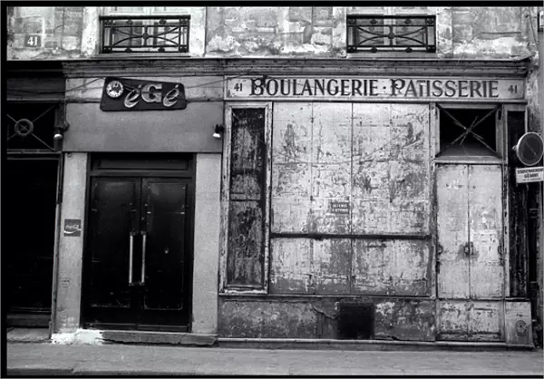 Old shopfront. Paris, France