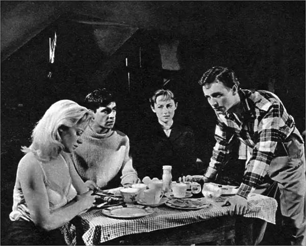 Scene from the play Look Back In Anger by John Osborne
