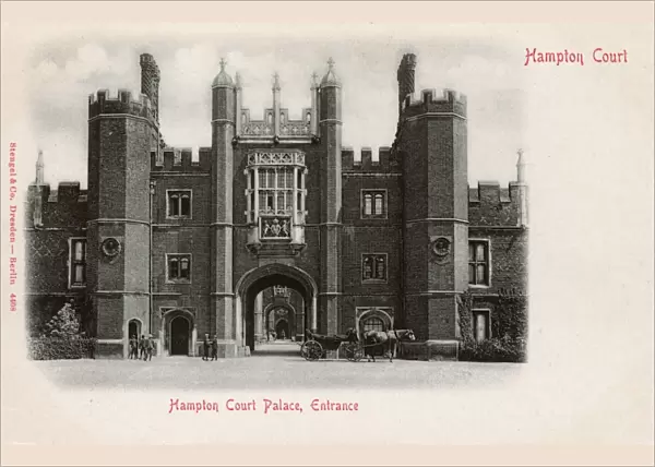 Hampton Court Palace - Main Entrance, London