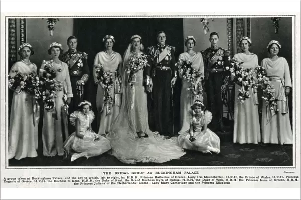 Wedding - George, Duke of Kent and Princess Marina of Greece