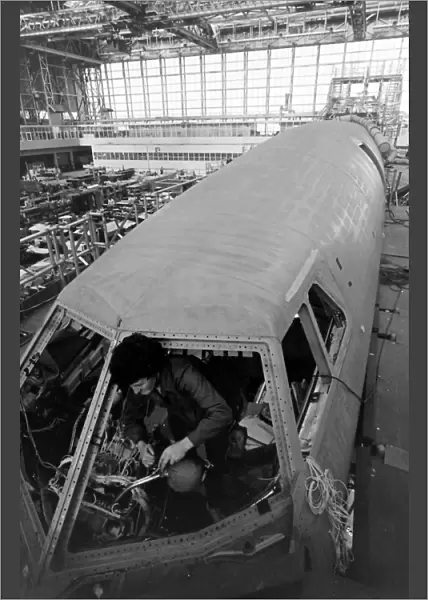 Concorde under construction, Bristol