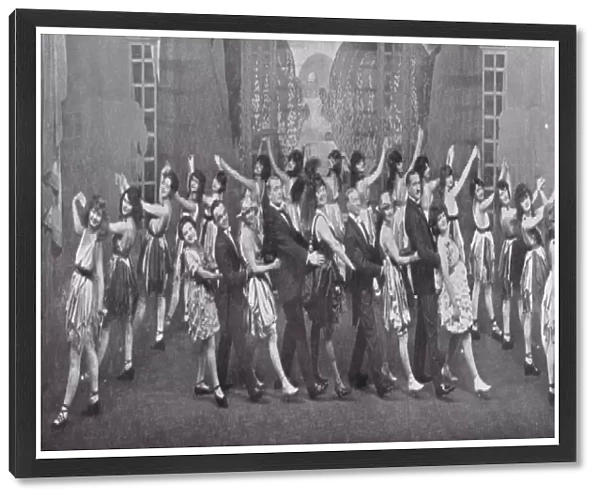 The finale from Back Again (1919), Ambassadeurs Theatre, Lon