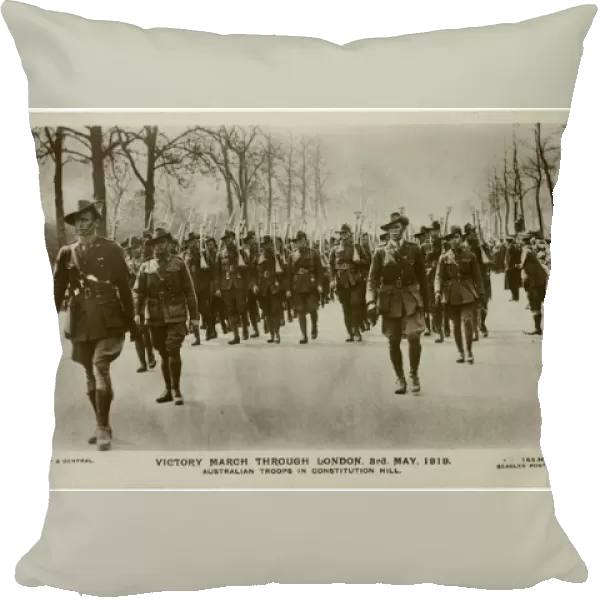 Victory March, London - Australian Troops, Constitution Hill
