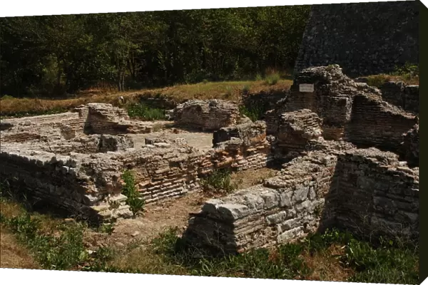 Albania. Buthrotum. Roman baths. 1st-2nd centuries A. C. Ruin