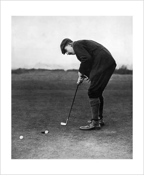 Prince Albert of Schleswig-Holstein at Sunningdale Golf Club