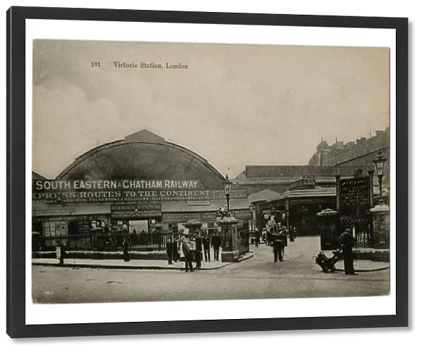 London, Chatham and Dover Railways station at Victoria