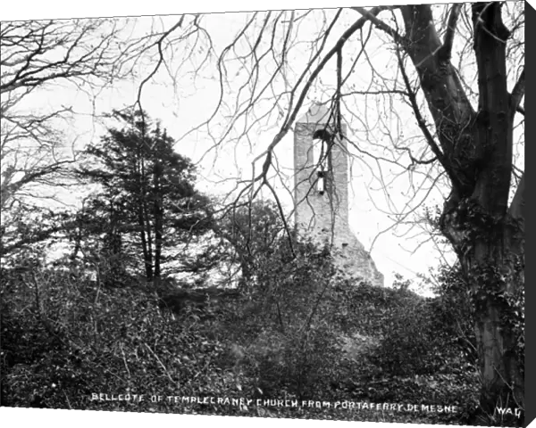 Bellcote of Templecraney Church from Portaferry Demesne