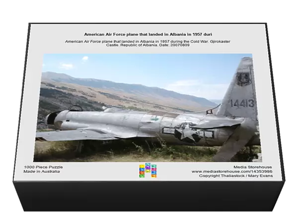 American Air Force plane that landed in Albania in 1957 duri