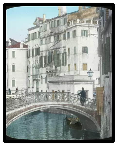 Venice, Italy - Bridge over a canal