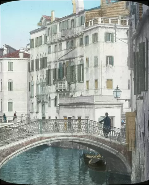 Venice, Italy - Bridge over a canal