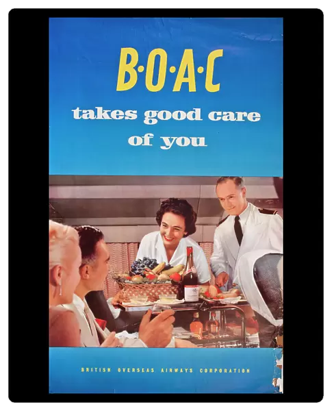 Poster, BOAC takes good care of you