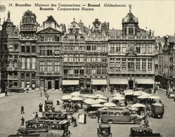 Houses of the Corporations, Grand Place, Brussels