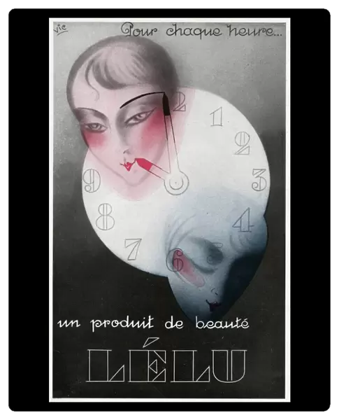 Advertisement for Lelu beauty products