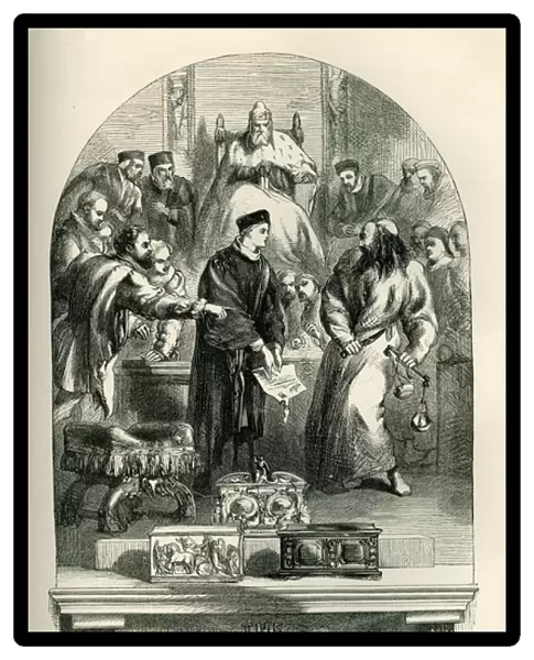 The Merchant of Venice - title page