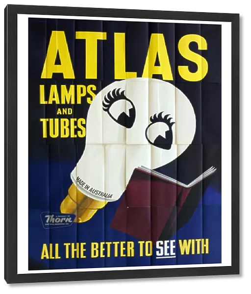 Poster, Atlas Lamps and Tubes