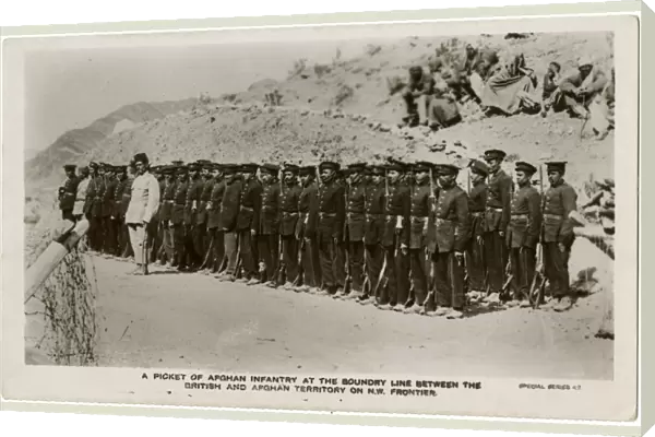 North West Frontier Province - Picket of Afghan Infantry