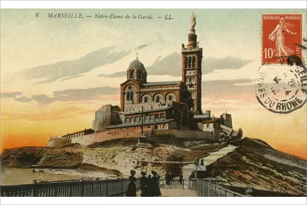 Marseilles, France - Notre Dame de la Garde basilica