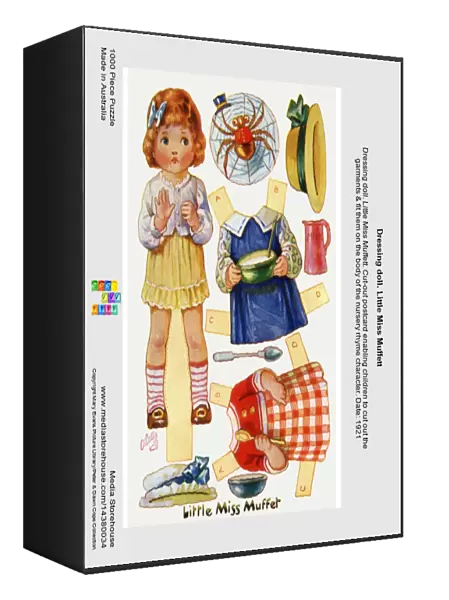 Dressing doll. Little Miss Muffett