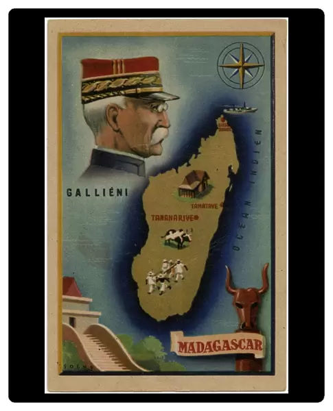 Gallieni, Colonial Administrator and Island of Madagascar